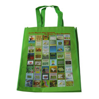 百色LB11覆膜无纺布广告袋